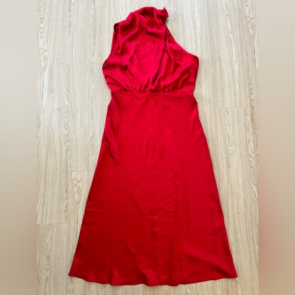 Petal & pup satin midi dress nwot - Picture 5 of 5